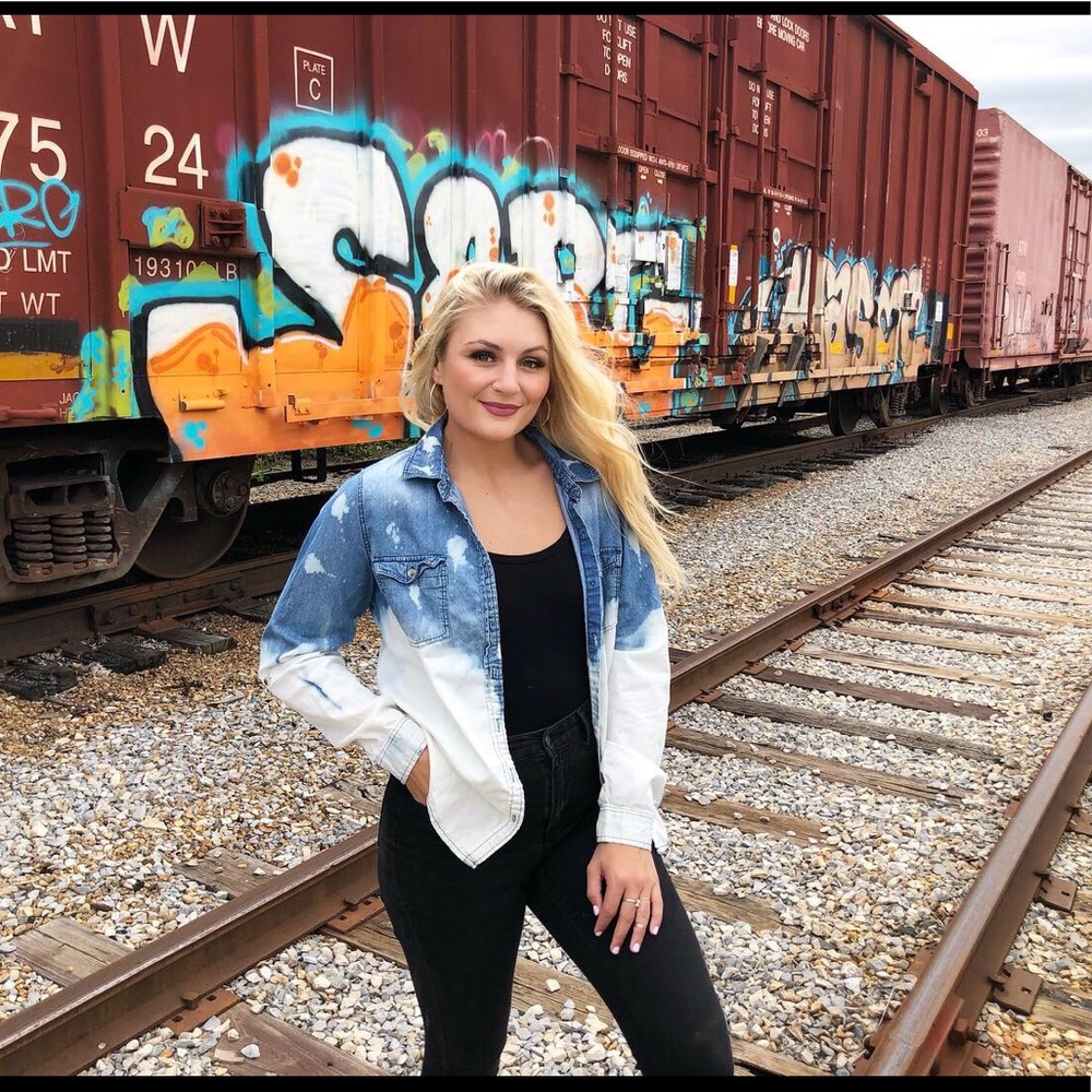 Long sleeve denim